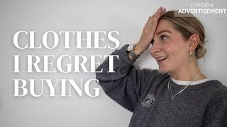 My worst purchases and biggest style mistakes | Clothes I REGRET buying!