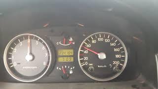 Hyundai Getz 1.1 0-120 km/h acceleration flatt road Ενα ταπεινό getz 1.1