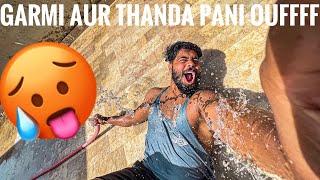 Garmi  or thanda pani  oufff |syed Fahad | the fun fin |