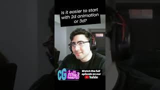 Is it easier to start with 2d animation or 3d? | Brian Kouhi