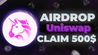 Uniswap BEST CRYPTO AIRDROP 2024 | TOKEN FREE CLAIM 500$