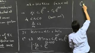 Damped Harmonic Oscillators | MIT 18.03SC Differential Equations, Fall 2011