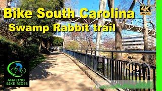 Escape the City | Swamp Rabbit Rail Trail | Virtual Bike Ride | South Carolina