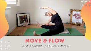 Move and Flow 55 I Pilates for spine movement | Franklin Balls