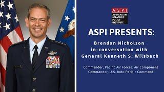 Brendan Nicholson in conversation with General Kenneth  S. Wilsbach