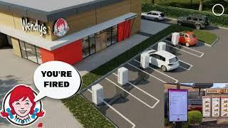 Wendy's Replacing Workers With AI Chat Bots and Underground Order Delivery System 