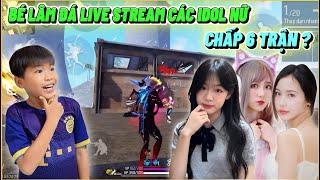 Bé Lâm Thử Đá Live Stream Idol Nữ TikTok Chấp 6 Trận, Liệu Có Cân Được ???