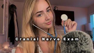 ASMR Cranial Nerve Exam! (light triggers, follow my instructions, fast and aggressive)