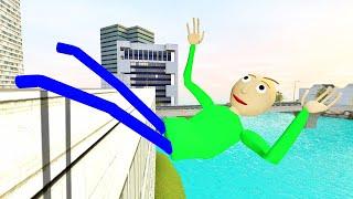 Baldi's Basics Ragdolls Physics (GMOD) Episode 670