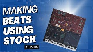 Making a beat using stock fl studio plug-ins