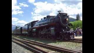 Canadian Pacific 2816 in Banff, Alberta