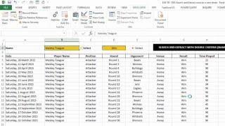 EAF#78 - Use an Excel VBA Loop to search a datatable and copy selected rows to another sheet