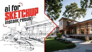 Air for Sketchup - Instant results in seconds! - Ai Architecture Visualization