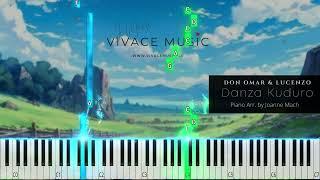 Danza Kuduro - DON OMAR & LUCENZO | Piano Cover by - Vivace Music | Danza Kuduro Easy Piano Tutorial
