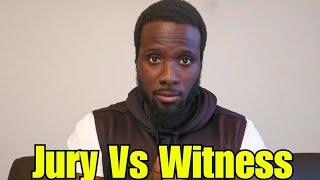 A lesson on Jury Vs Witness...Even More Heresy @PastorDowell