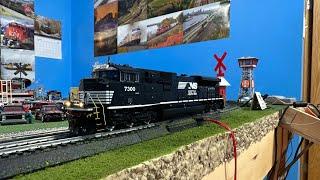 Ho scale NS Athearn Genesis SD70ACU test and review