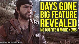 Days Gone Gameplay - Sony Reveals Big New Feature, No Outfits & More News (Days Gone PS4)