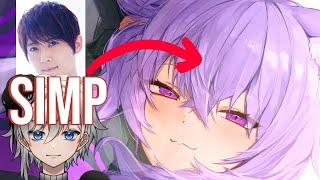 JAPANESE VOICE ACTOR SIMPS FOR VTUBER NEKOMATA OKAYU?!