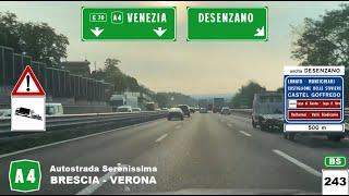 A4 | Autostrada Serenissima | BRESCIA - VERONA