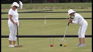 Croquet(GC)  Barbara Jamison vs  MaryCarol Stearns 1st Flight Nationals '23