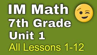  7th Grade, Unit 1, All Lessons 1-12 | Scale Drawings | Illustrative Mathematics