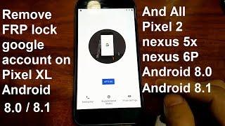 how to remove google account on pixel xl pixel 2 pixel 3 xl 3 nexus 5x 6p android 8.0 8.1