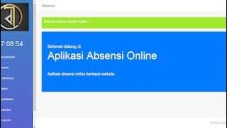 Source Code Absensi Pegawai Dengan PHP Codeigniter 3 - Gratis