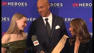 Amanda Seyfried and Dr. Kwane Stewart on animal care at CNN Heroes event