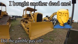 I bought another non running Cat D7F dozer at auction… does it run and move? Will my gamble pay out?