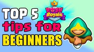 RUSH ROYALE - TOP *5* TIPS & TRICKS for a BEGINNER