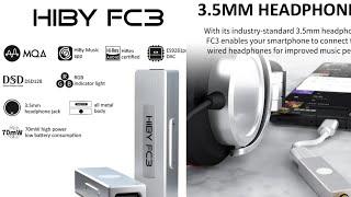 HiBy FC3 USB Headphone DAC Amplifier Debuts with MQA and DSD support for Audiophiles