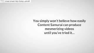 Content Samurai Alternative - Content Samurai Online Video Editor Get Content Samurai Free Trial