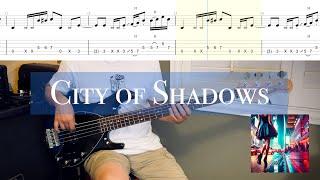 NickZ911 - City of Shadows  (New Song & Bass Playthrough + TABS)