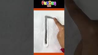 How to Write Letter D - Teaching Writing ABC for Preschool  Toddlers & Kids - FunDay Kid