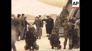 ITALY: US DEFENCE SECRETARY PERRY ARRIVES IN ITALY