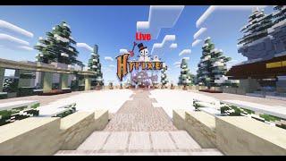Grinding Hypixel solo + with viewers (live)
