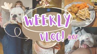 Weekly Vlog #2 2025 - My days Off - Cooking Dinner - Mr.T is not well!