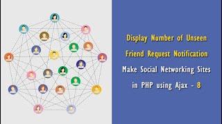 Display Friend Request Notification | Make Social Networking Sites in PHP using Ajax - 8