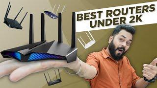 Top 5 Best Routers Under 2000  September 2021