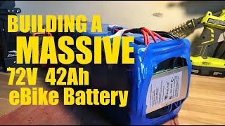 How to build a MASSIVE 72V DIY battery pack for high power e-bike