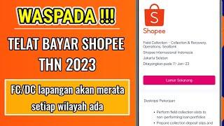 Gagal bayar Shopee 2023 Dc/Fc lapangan setiap wilayah ada !!!