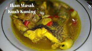 Menu Masakan hari ini Ikan Masak Kuah Kuning Khas Bugis Ala Putri Bougez