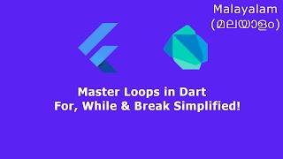 Loops in Dart: For, While & Break | Flutter & Dart Tutorial (Part 4).