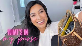 Clean out my work bag with me | WHATS IN MY PURSE 2022