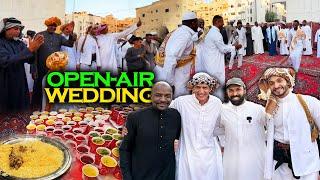 Traditional Madina Weddingin the open air | Locals of Madinah | Celebration and Dinner 