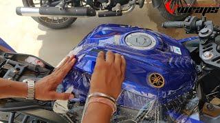 Yamaha R15 v3 Lamination | R15 Modification | Vwraps Sikar |