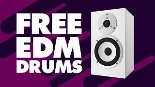 Free EDM Drums 2018 | 90+ Kicks, Snares, Percussion & Drum Loops!