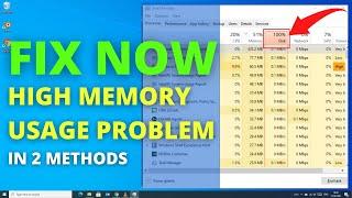 How to reduce High Memory Usage Windows 10 | Reduce High RAM Usage Problem