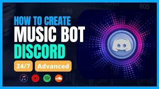 HOW TO CREATE A DISCORD MUSIC BOT 2024 | FULL GUIDE | FREE HOSTING