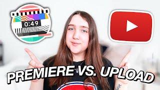 DOES YOUTUBE PREMIERE GET MORE VIEWS THAN REGULAR UPLOADS? | How To Get Views FASTER On YouTube!